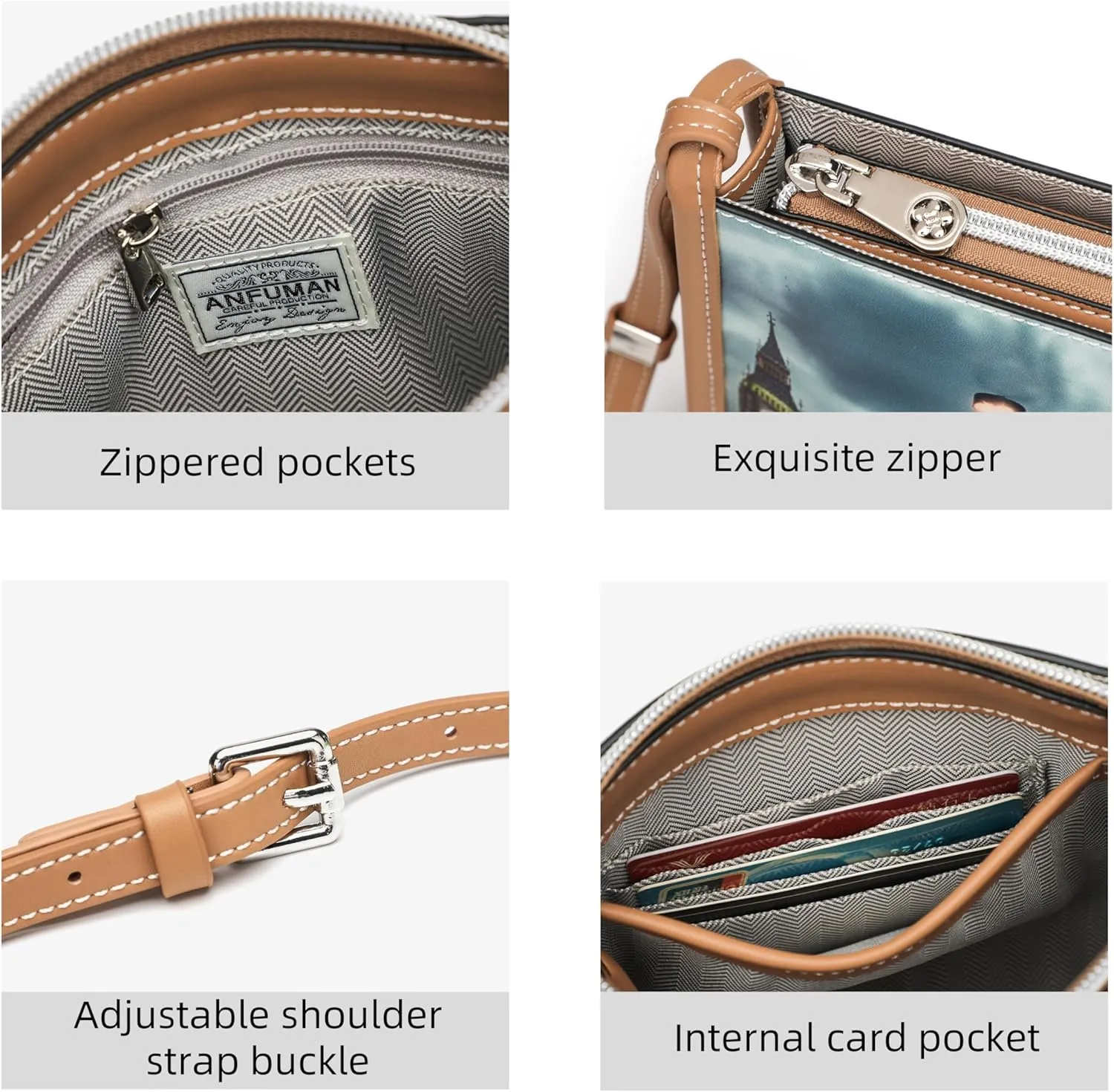 Small Purses Crossbody Bags Handbag for Women Travel Designer Medium Crossbody Bag Trendy with Adjustable Strap