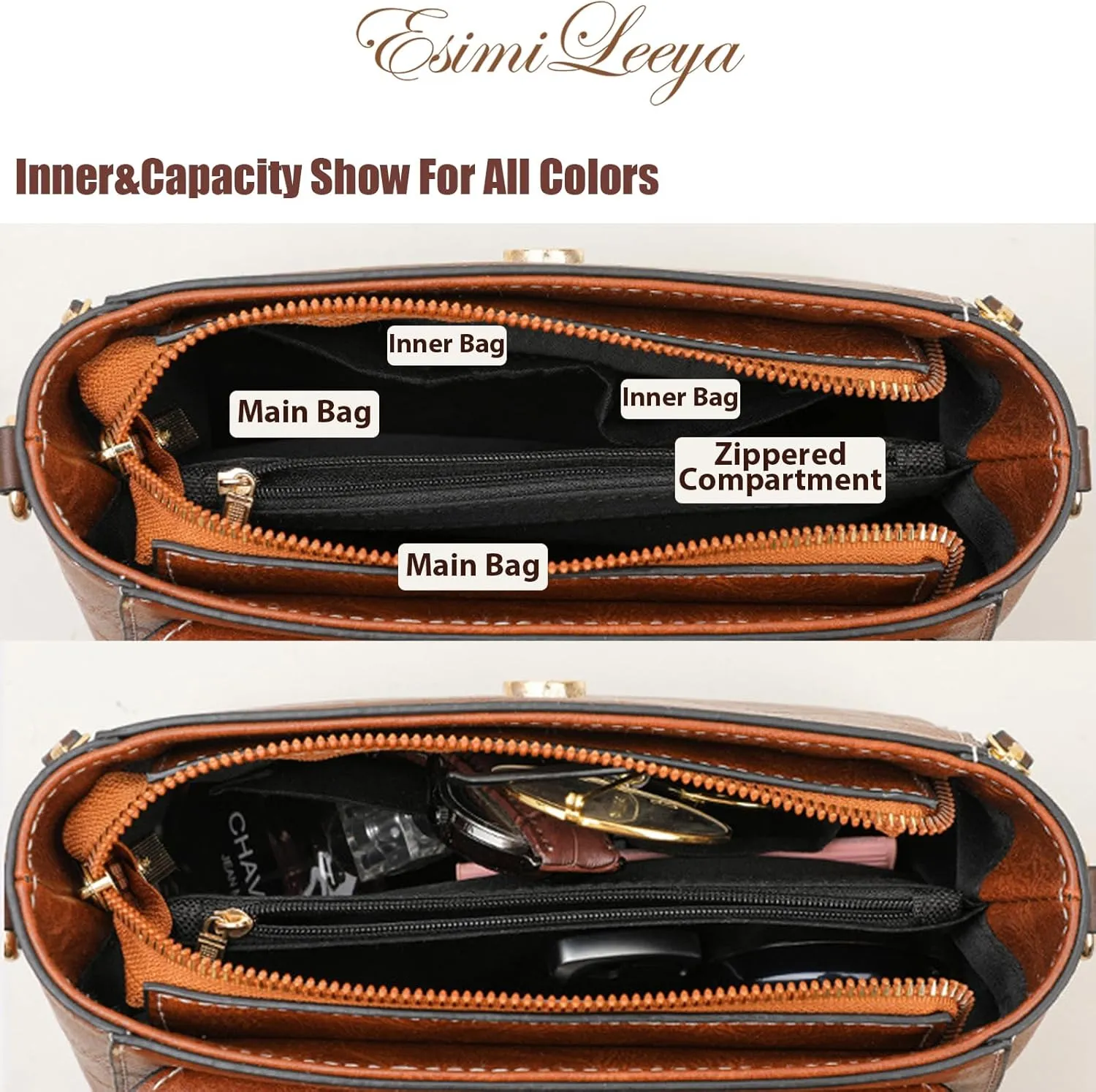 Small Satchel Purses for Women with Top Handle Women's Crossbody Shoulder Handbags
