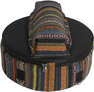 Snare Drum Carrying Bag Ethnic Backpack Portable Drum Case With Outside Pockets Storage Pouch Drum Accessories Portable Snare Drum Bag With Outside Pockets Storage Pouch Drum Accessories