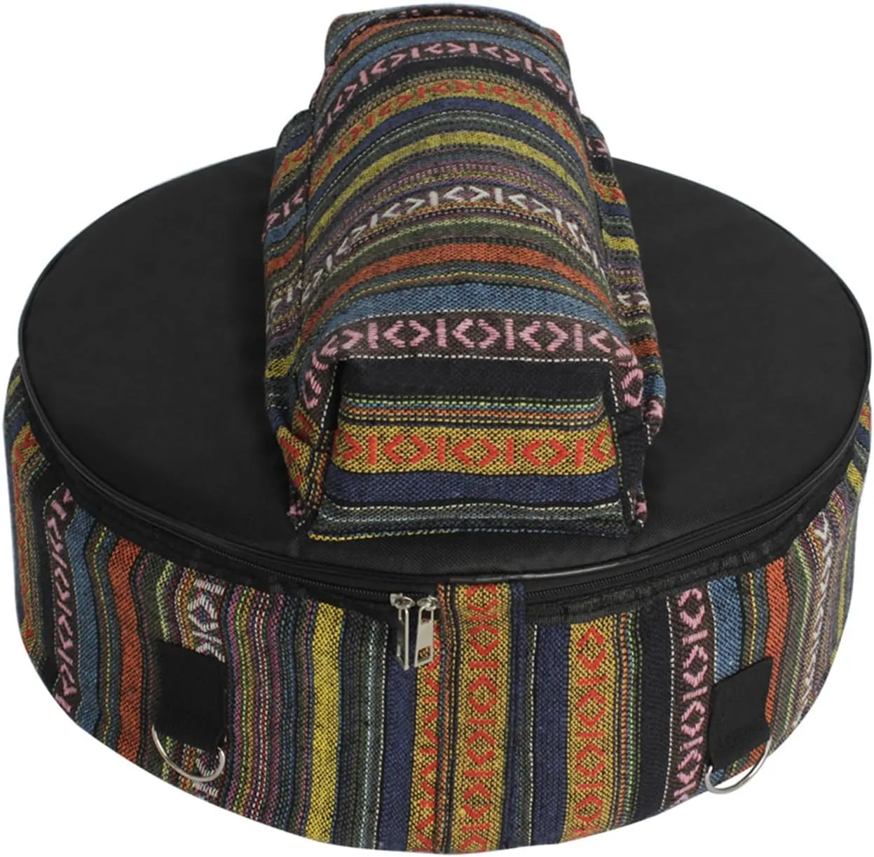 Snare Drum Carrying Bag Ethnic Backpack Portable Drum Case With Outside Pockets Storage Pouch Drum Accessories Portable Snare Drum Bag With Outside Pockets Storage Pouch Drum Accessories