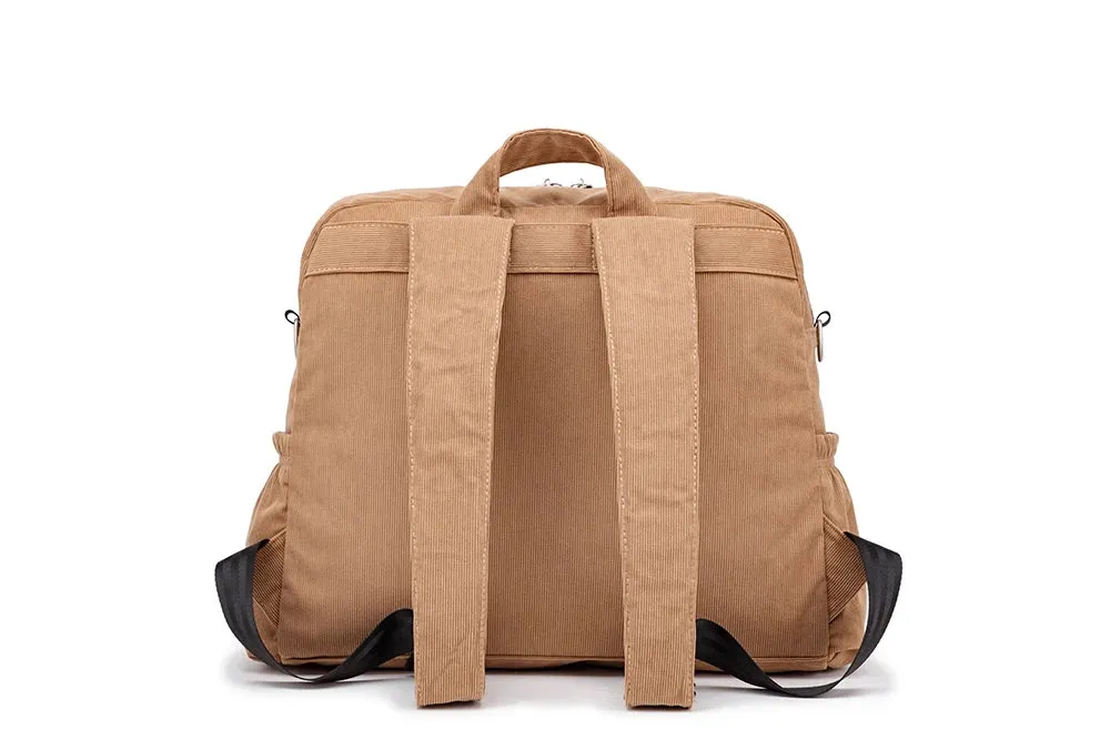 Soboba Diaper Bag: Large, Soft Corduroy