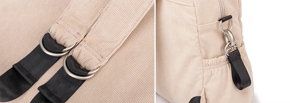 Soboba Diaper Bag: Large, Soft Corduroy