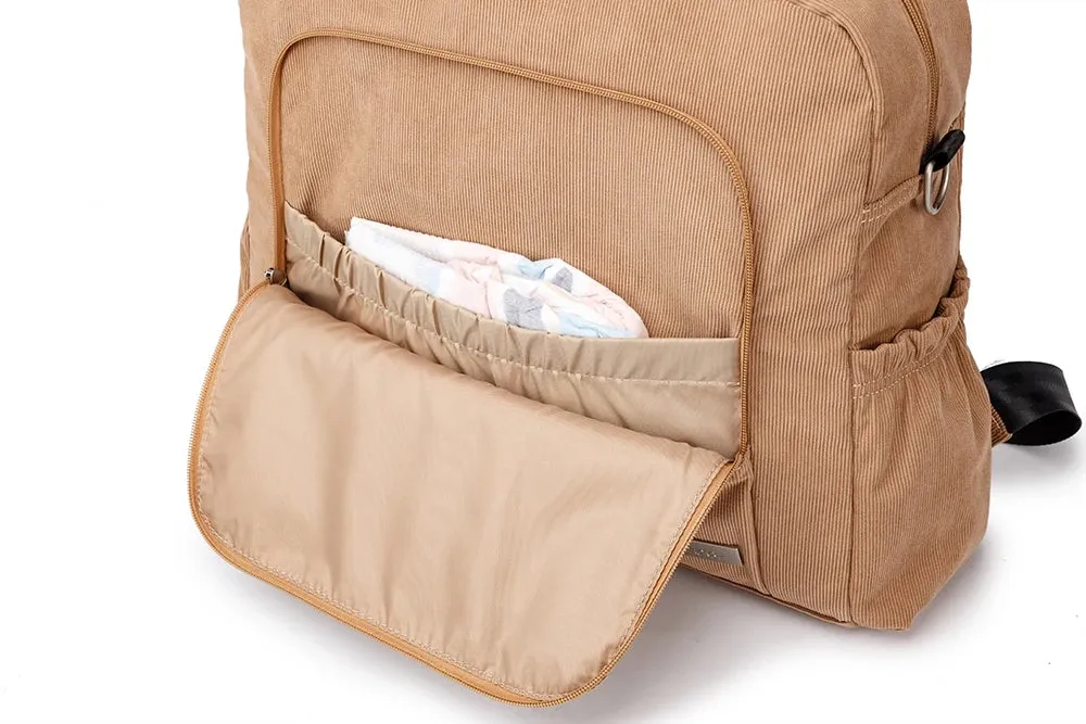 Soboba Diaper Bag: Large, Soft Corduroy