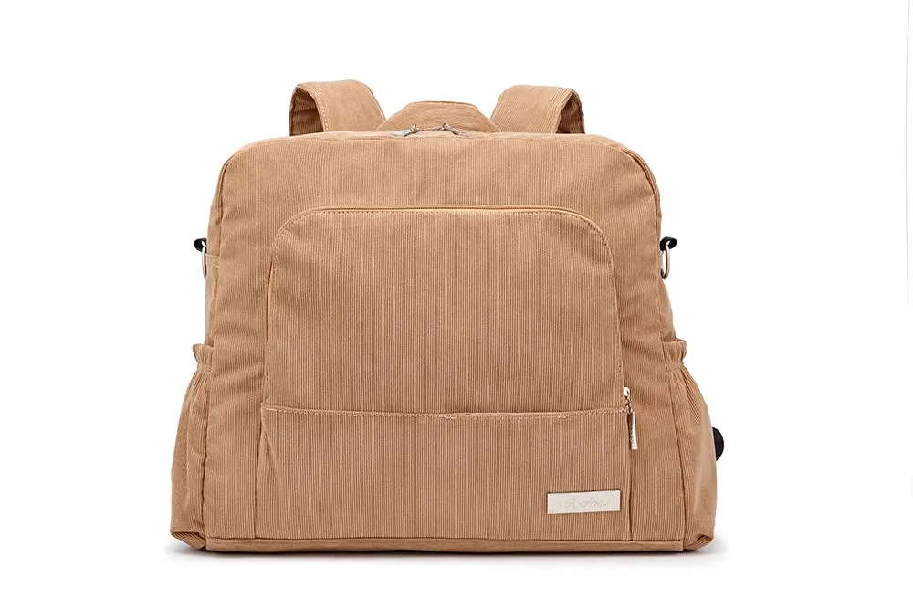 Soboba Diaper Bag: Large, Soft Corduroy