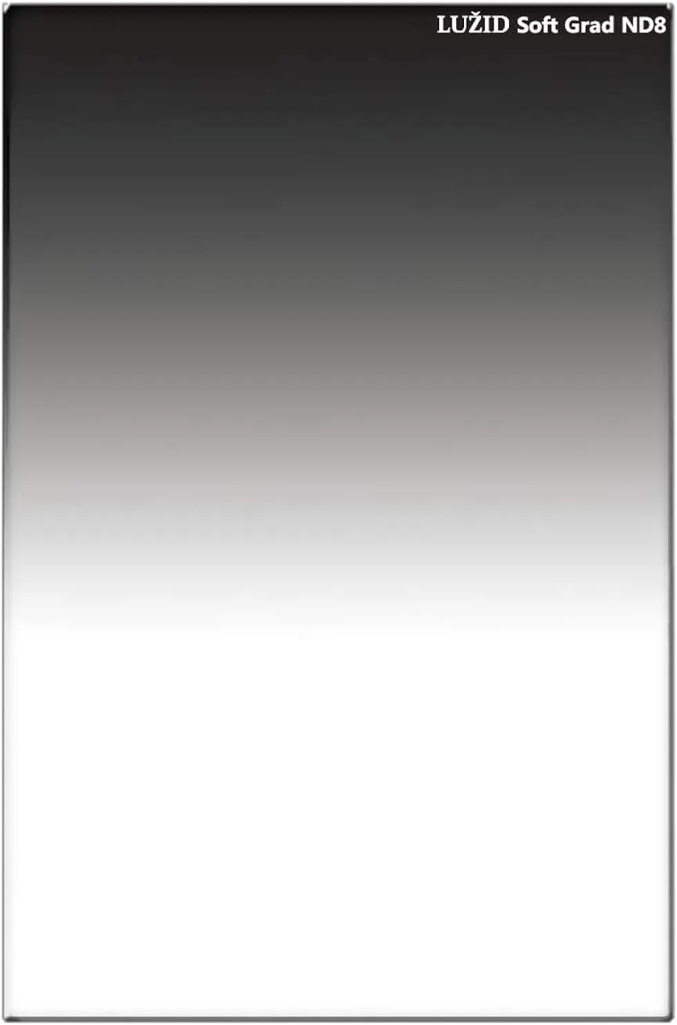 Soft Grad ND 100mm x 150mm ND8 MC Filter Multi-Coated Optical Glass Luzid ND 8 0.9 100 Graduated Neutral Density w Hard Shell Plastic Case