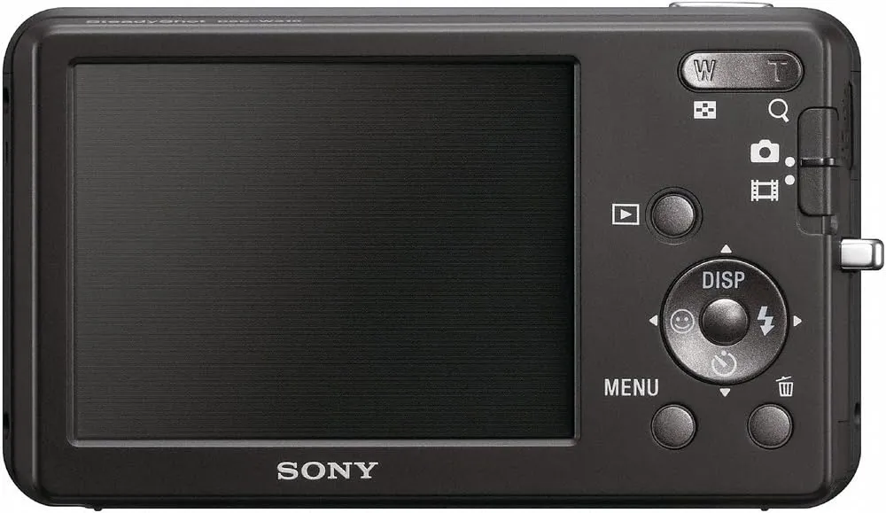 Sony DSC-W310 12.1MP Digital Camera with 4x Wide Angle Zoom with Digital Steady Shot Image Stabilization and 2.7 inch LCD (Black) (OLD MODEL)