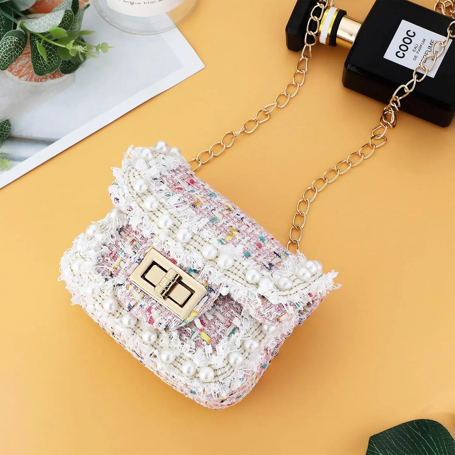 SOTOGO 2 Pieces Little Girls Purses Toddler Crossbody Purse Cute Girl Wallets Mini Shoulder Crossbody Bags for Kids