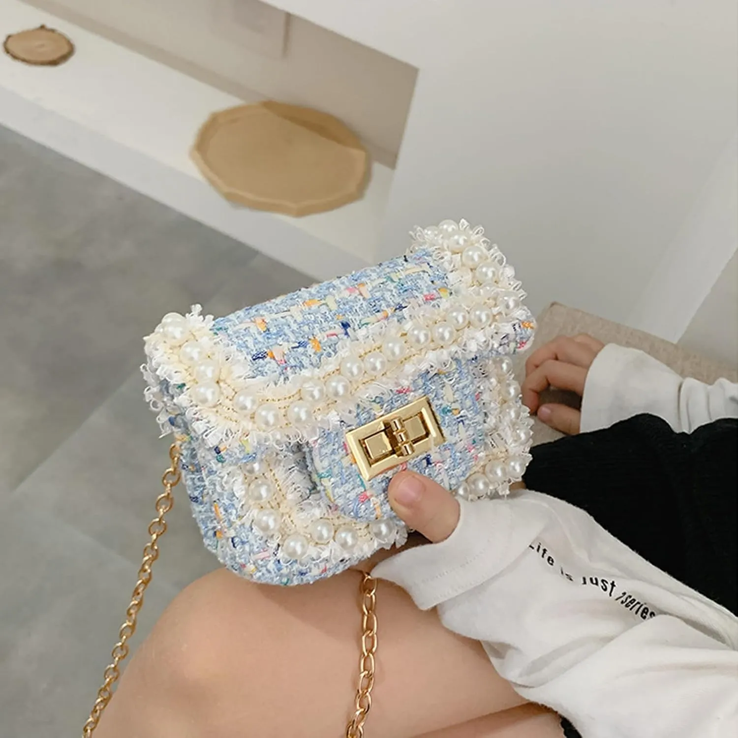 SOTOGO 2 Pieces Little Girls Purses Toddler Crossbody Purse Cute Girl Wallets Mini Shoulder Crossbody Bags for Kids