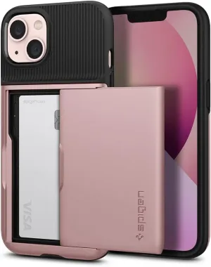 Spigen Slim Armor CS Designed for iPhone 13 Case (2021) - Rose Gold