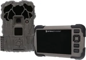 Stealth Cam QS22 Wildview Infrared Game Trail Deer 22MP Camera with HME Trail Cam Viewer