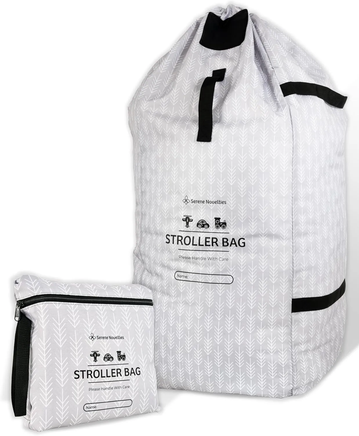 Stroller Travel Bag for Airplane - Padded, Nylon Stroller Bag with Backpack Straps for Easy Traveling with Baby or Toddlers