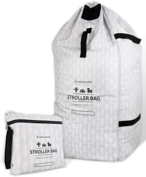 Stroller Travel Bag for Airplane - Padded, Nylon Stroller Bag with Backpack Straps for Easy Traveling with Baby or Toddlers