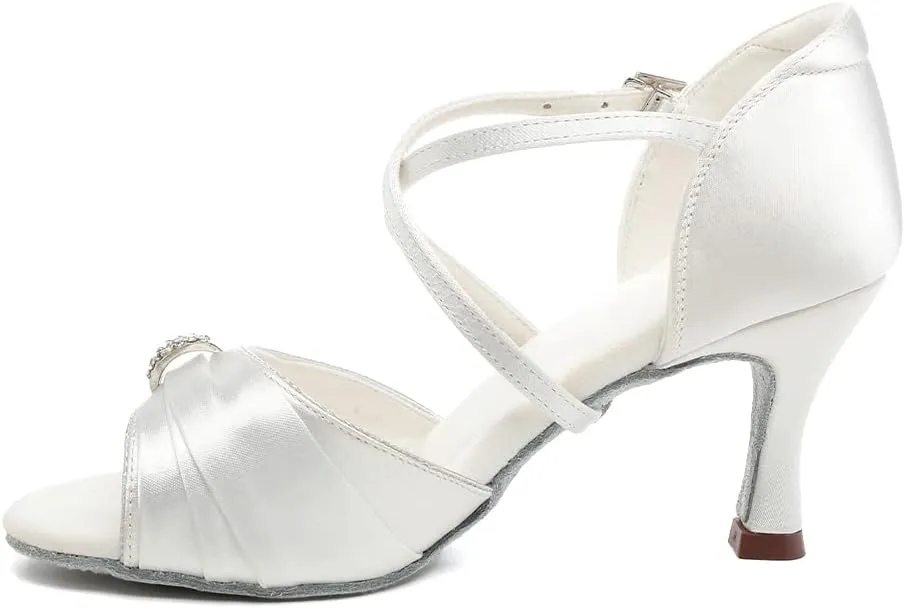 SWDZM Women Latin Ballroom Practice Dance Shoes Tango Salsa Professional Practice Dance Shoes