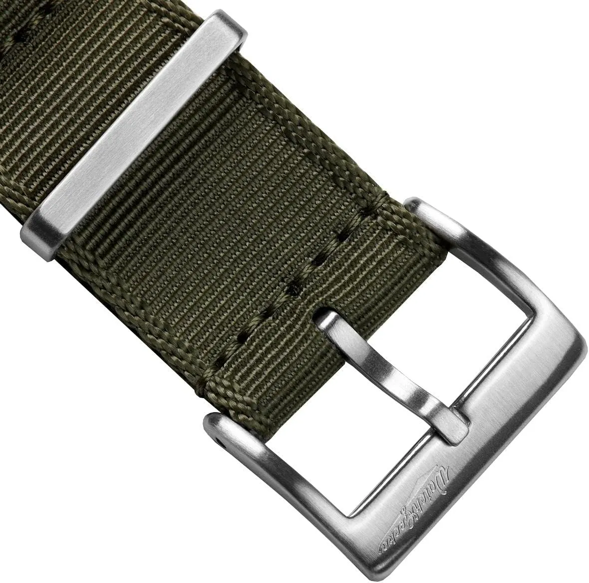 Swiss Quality Signature Military Nylon Watch Strap. Nylon Mens Replacement Watch Strap. Rugged, Quick-Drying and Secure Wristwatch Strap for Outdoor Activities - 18mm, 19mm, 20mm, 21mm, 22mm