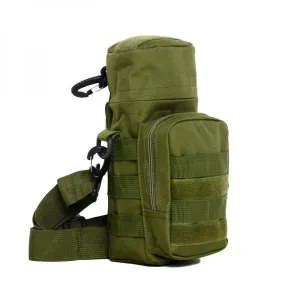 Tactical Outdoor Traveling Utility Water Bottle Bag Pouch Army Green