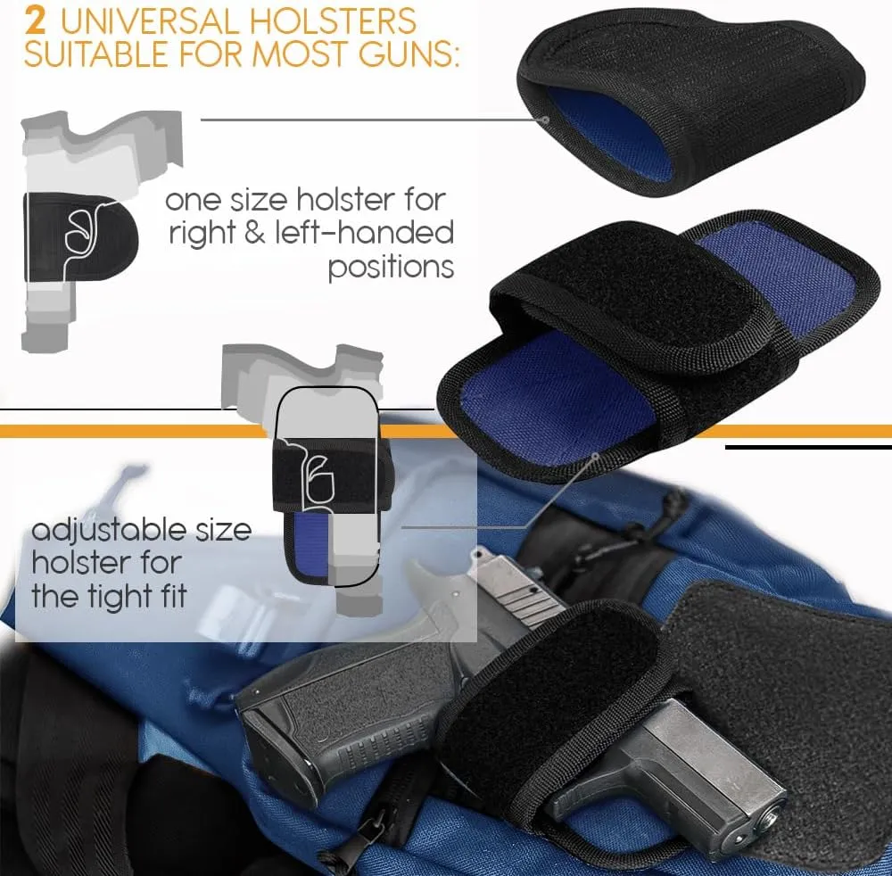 TECEUM Tactical Compact Sling Bag – CCW for Everyday – 10  Styles – Shoulder Crossbody Bag for Concealed Carry of Handgun