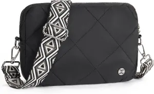 Telena Quilted Crossbody Bags for Women Puffer Bag Purse Lightweight Design Shoulder Handbag
