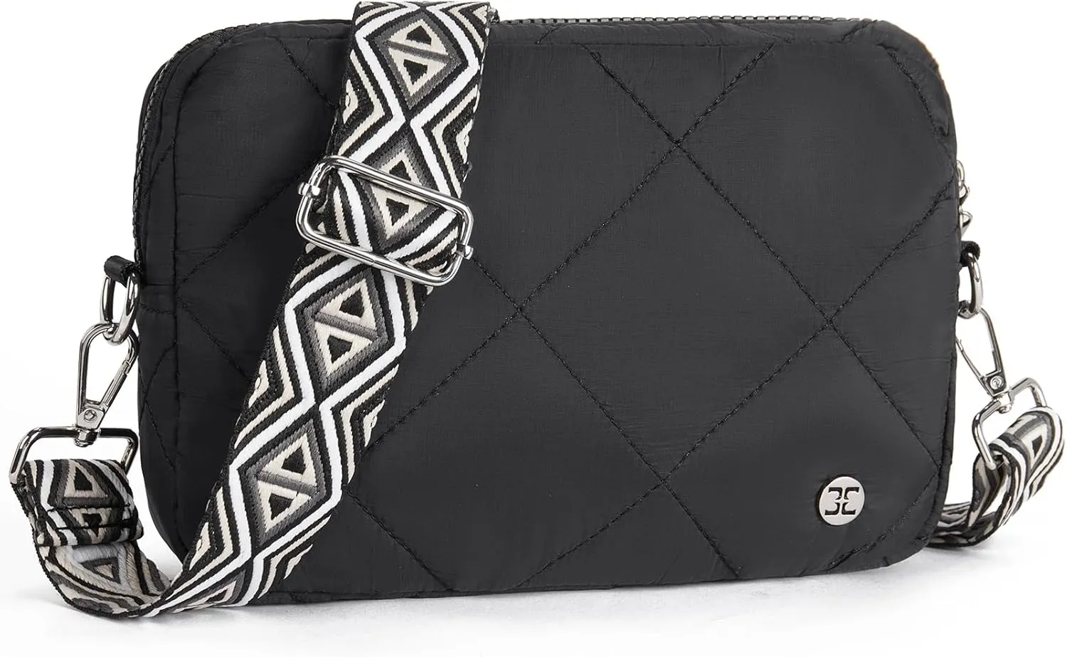 Telena Quilted Crossbody Bags for Women Puffer Bag Purse Lightweight Design Shoulder Handbag