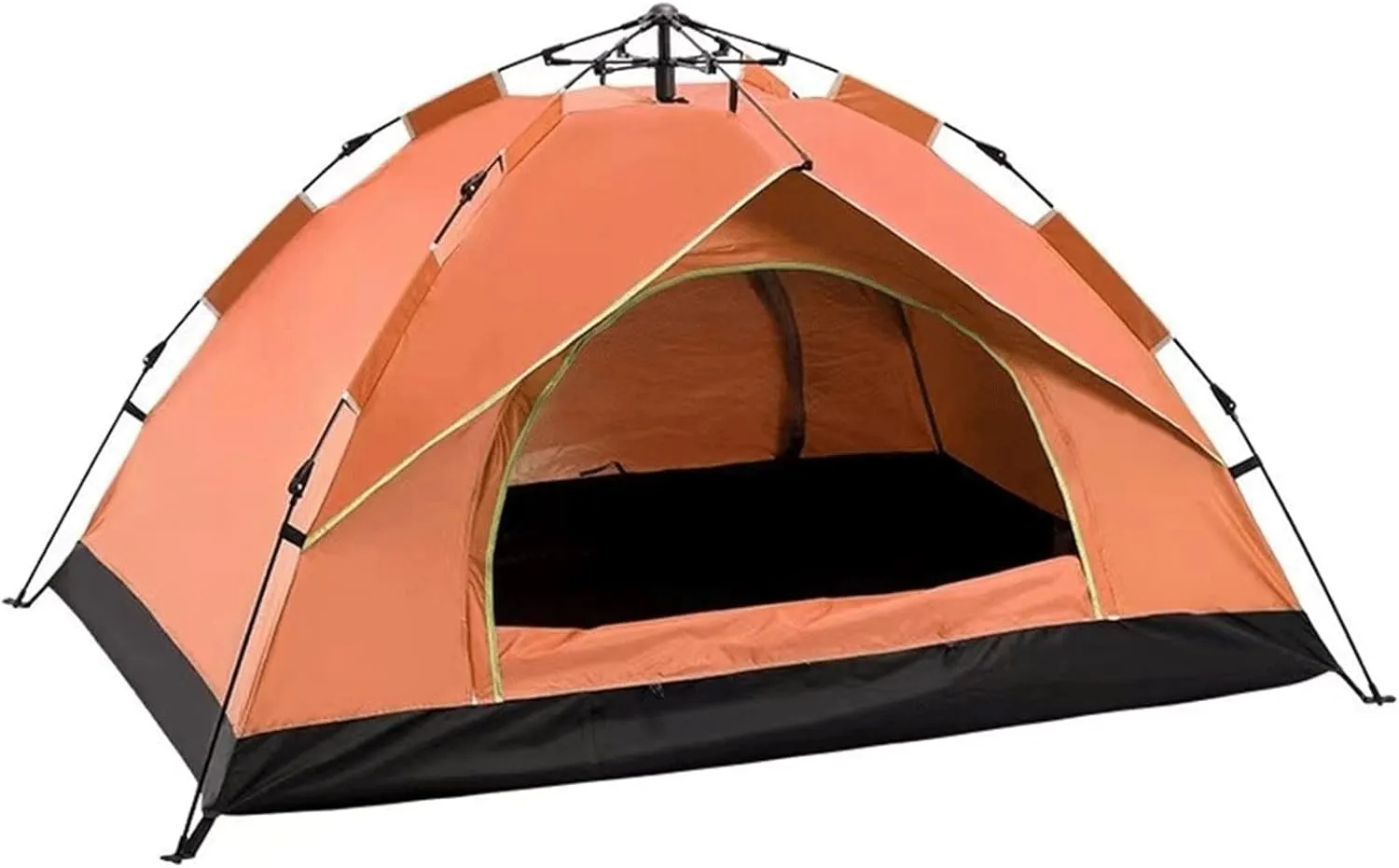 Tent 3-4Person Fully Outdoor Automatic Quick Open Tent Waterproof Tent Camping Family Outdoor Llightweight Instant Setup Tent