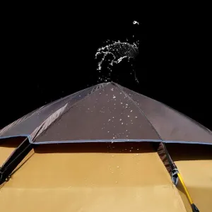 Tent Windproof Waterproof Camping Tent Automatic Opening Hexangular Hydraulic Tent - Ultra Large Waterproof Dome Tent- UV Protected Family Camping Tents Outdoor Camping Supplies Easy Large Capac