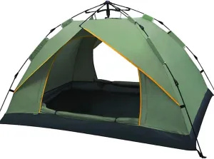 Tents for Camping 3-4 Person Automatic Pop-Up Dome Tent, Portable Waterproof and Windproof Camping, Hiking, Traveling Automatic Family Tent