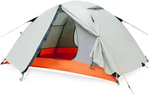 Tents for Camping Outdoor Double Layer Ultralight Aluminum Pole Windproof Camping Tent 2.51KG Beach Tent
