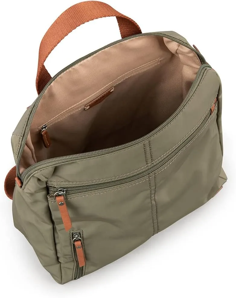 The Sak womens Esperato Recycled Nylon Backpack, Olive Ii, One Size US