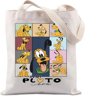TIIMG Cartoon Lover Gift Mouse Dog Cartoon Inspired Gift Mouse Duck Cartoon Tote Bag