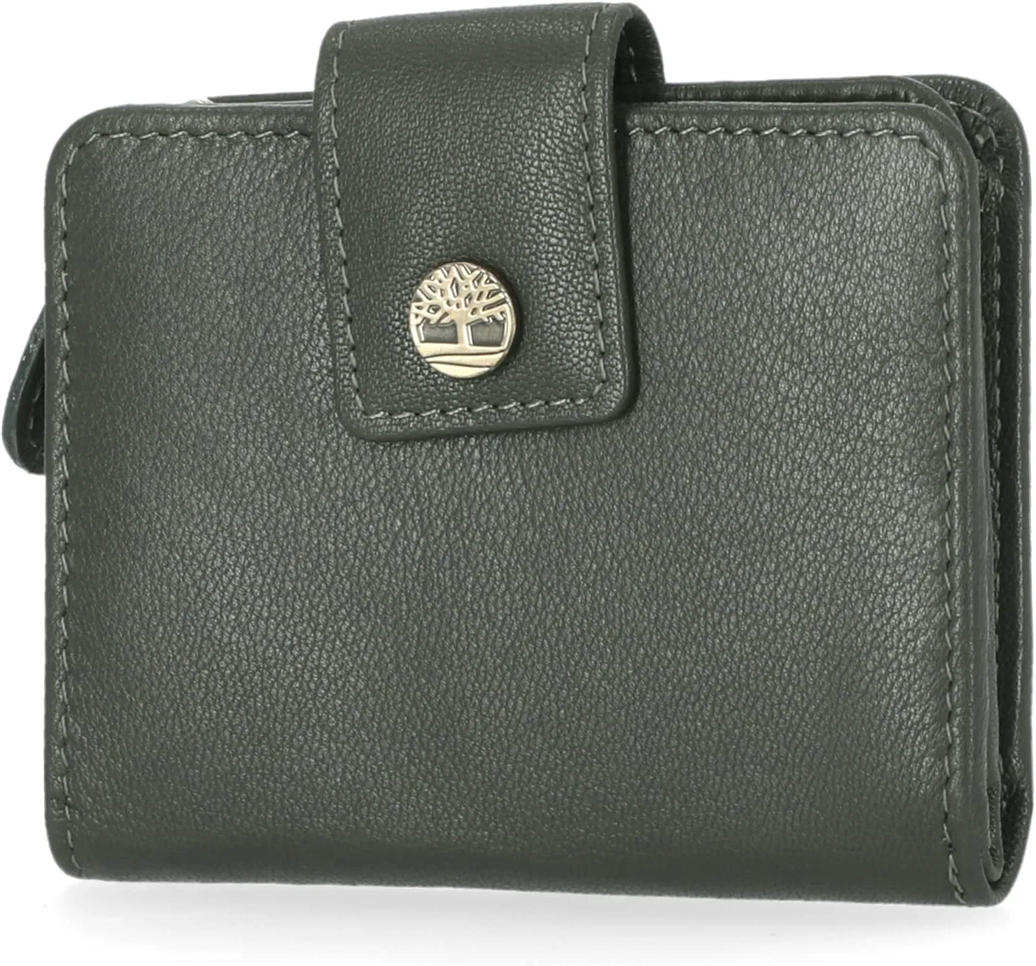 Timberland Women's Leather Rfid Small Indexer Wallet Billfold, Grape Leaf, One Size