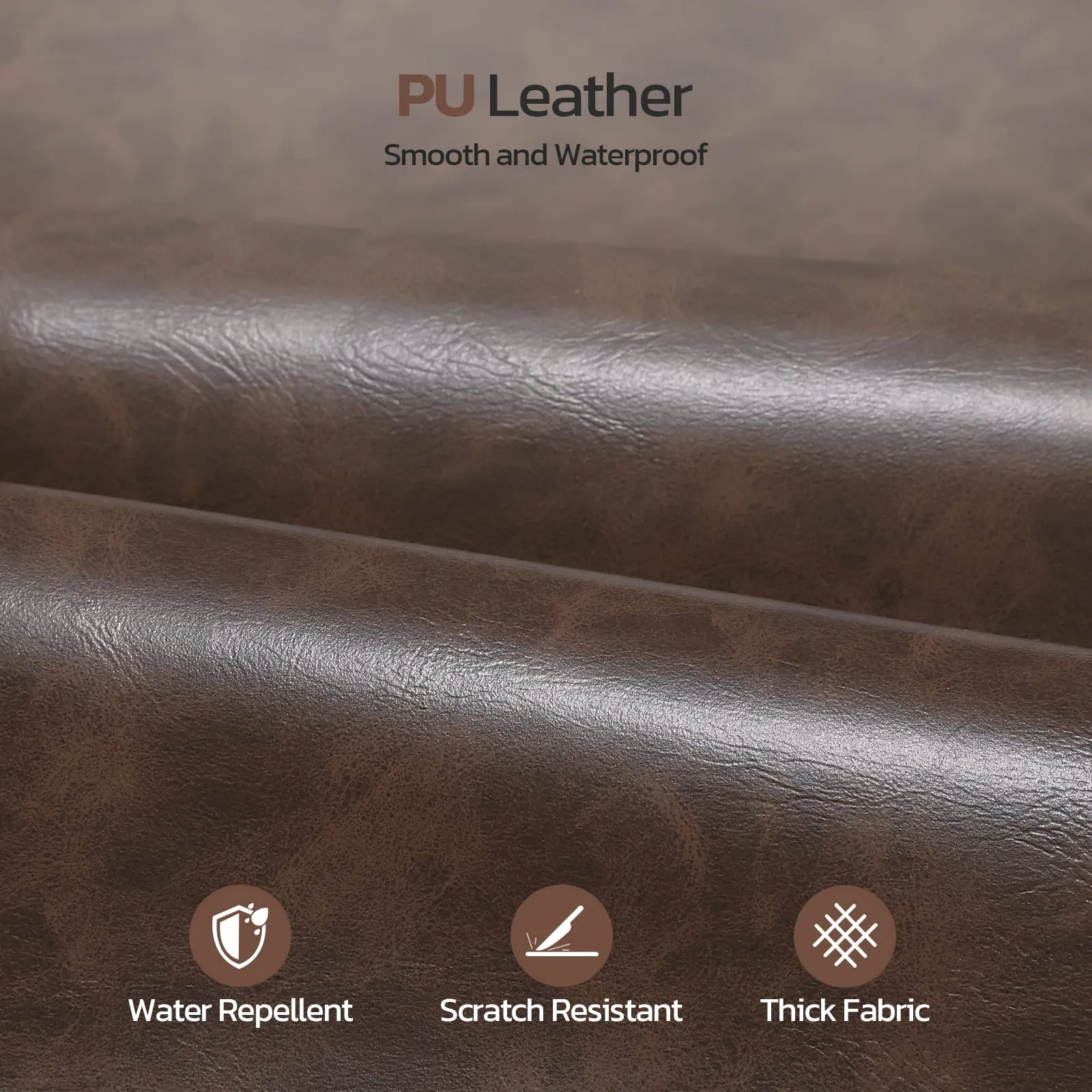 Toiletry Bag for Men, Travel Essentials Travel Toiletry Bag, Water-Resistant Compact Bathroom Roll Organizer for Hygiene, Shaving kit, Valentines Day Gifts for Him(1.Chic Brown(PU Leather))