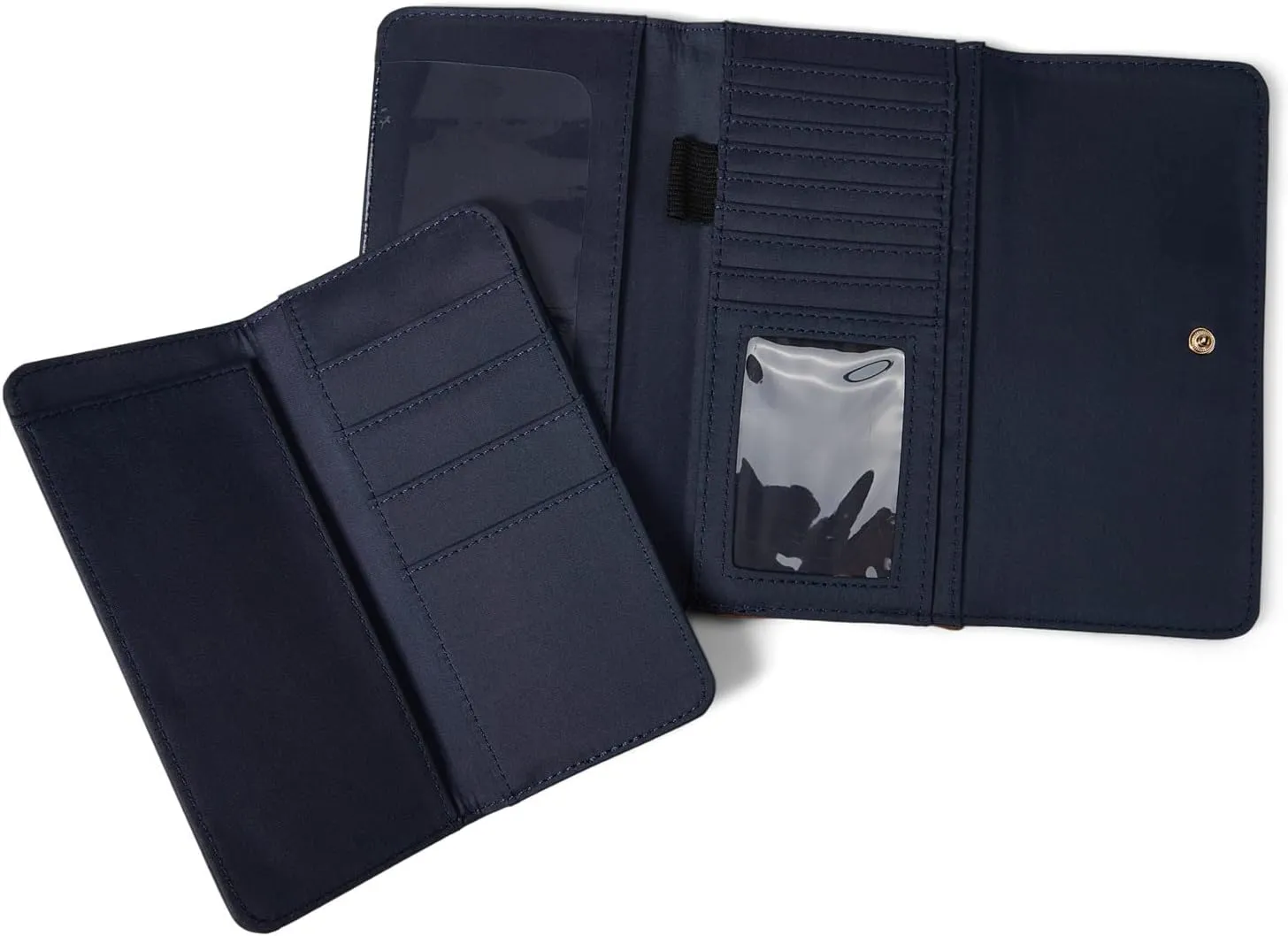 Tommy Hilfiger Kendall II Flap Continental Wallet Saffiano PVC Cognac One Size