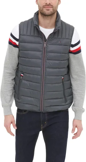 Tommy Hilfiger Men's Legacy Lightweight Packable Puffer Vest Jacket