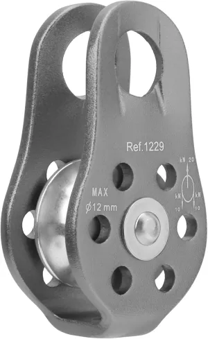 Topyond Mini Outdoor Fixed Pulley for Climbing, Mountaineering, and Exploration, Maximum Load Capacity 2000kg
