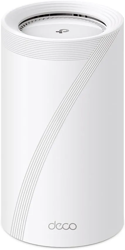 TP-Link Quad-Band WiFi 7 BE33000 Whole Home Mesh System (Deco BE95) - 16-Stream, 2X 10G   2X 2.5G Ports Wired Backhaul, 12x High-Gain Antennas, VPN, AI-Roaming, 4x4 MU-MIMO, HomeShield (1-Pack)