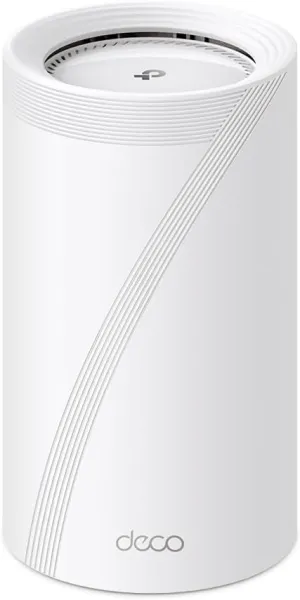 TP-Link Quad-Band WiFi 7 BE33000 Whole Home Mesh System (Deco BE95) - 16-Stream, 2X 10G   2X 2.5G Ports Wired Backhaul, 12x High-Gain Antennas, VPN, AI-Roaming, 4x4 MU-MIMO, HomeShield (1-Pack)