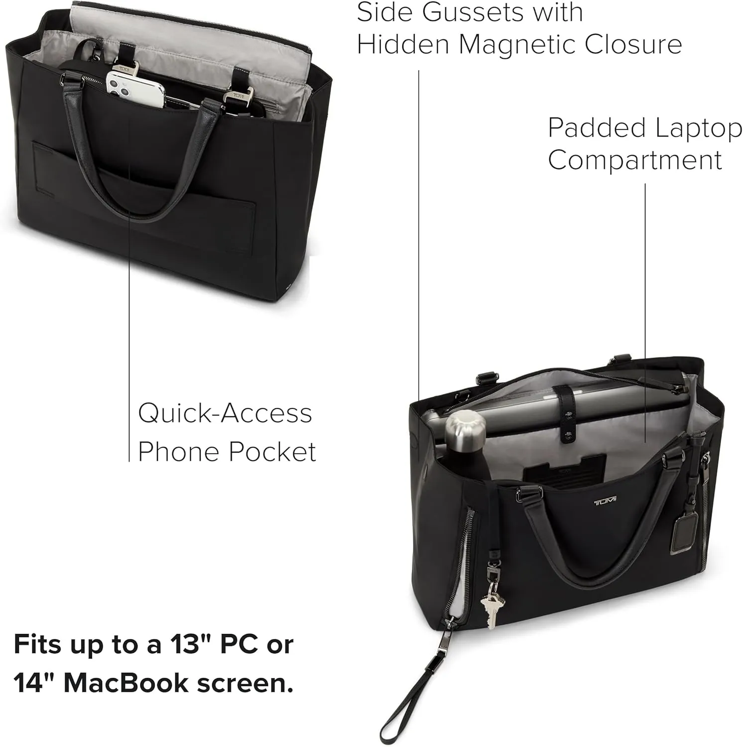 TUMI - Voyageur Valetta Tote - Women's Modern Carryall Bag, Lightweight, Functional Purse for Everyday, Business or Travel