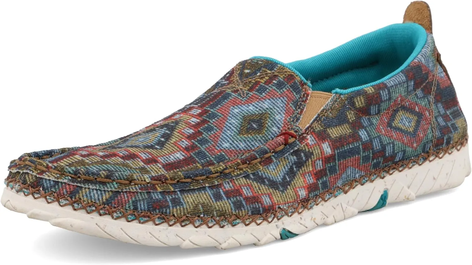 Twisted X Women's Zero-X, Moc Toe with Zero-X, Multi, 11 M