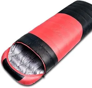 Ultralight Down Sleeping Bag for Outdoor Camping & Hiking, Waterproof & Warm, White Duck Down, 800g Fill