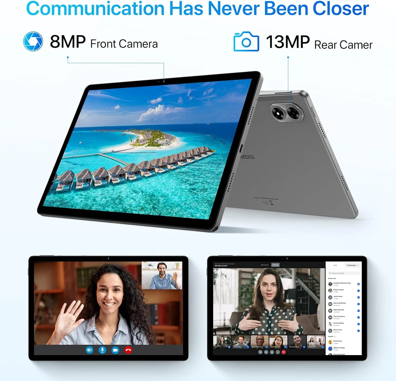 UMIDIGI MTK Helio G99 Tablet 2025,G7 Tab Pro 16GB 256GB 1TB,11 inch FHD  1920 * 1200 Unlocked Tablets,Octa-Core 2.2GHz, 8000mAh with 18W Charging 13MP 8MP 4 Speakers,4G Sim 5GHz WiFi,GPS,Face Unlock