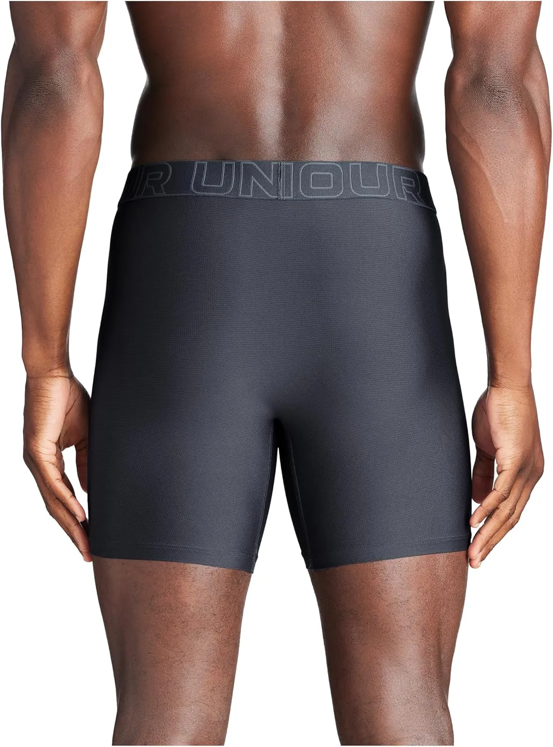 Under Armour Men's Multi-Pack Performance Tech Mesh Boxerjock Brief, 6" Inseam, All-Day Comfort