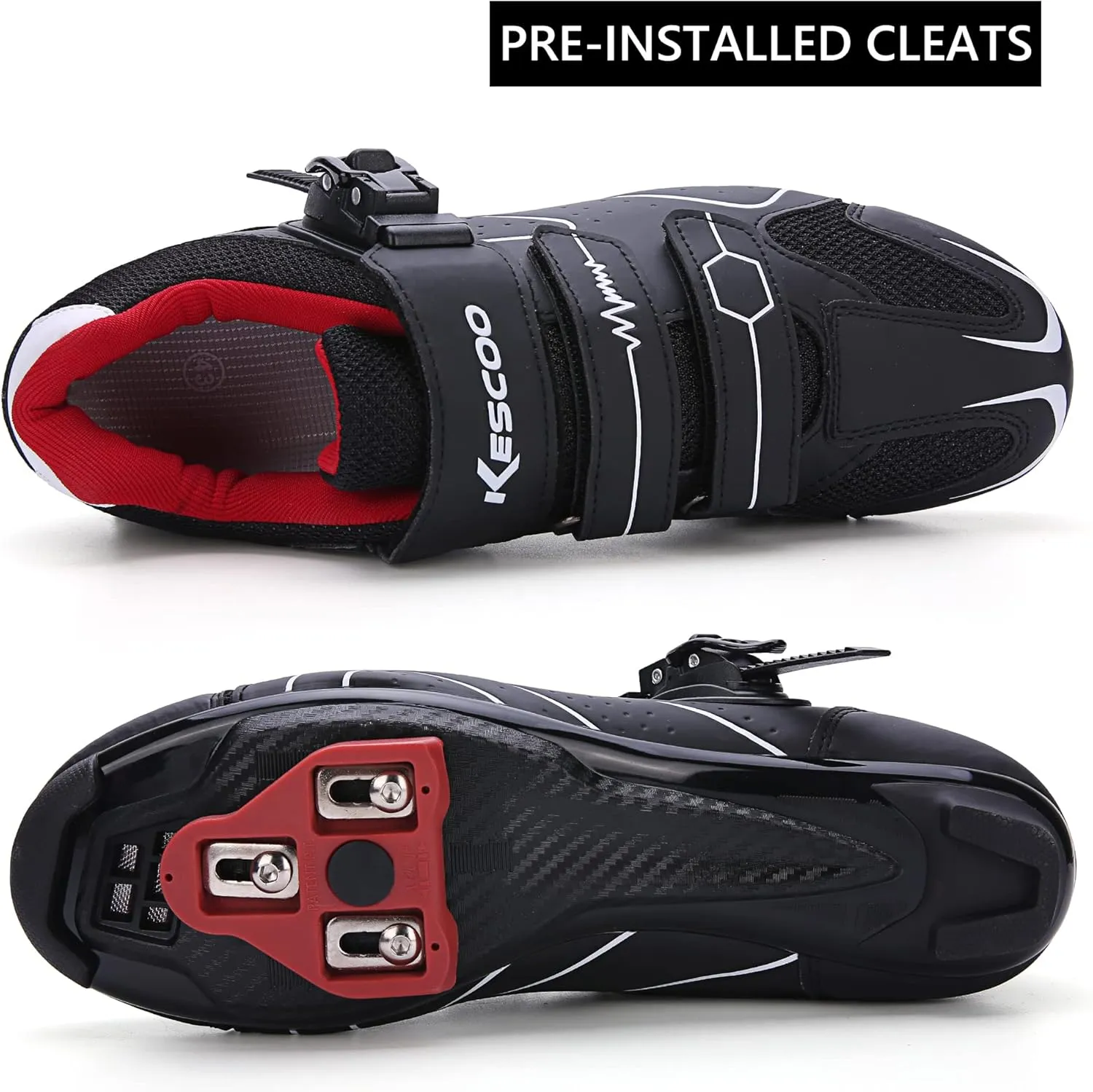 Unisex Cycling Shoes Compatible with pelaton Indoor Road Bike Riding Shoes for Men and Women Delta Cleats Clip Outdoor Pedal