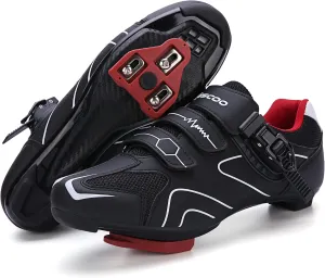 Unisex Cycling Shoes Compatible with pelaton Indoor Road Bike Riding Shoes for Men and Women Delta Cleats Clip Outdoor Pedal