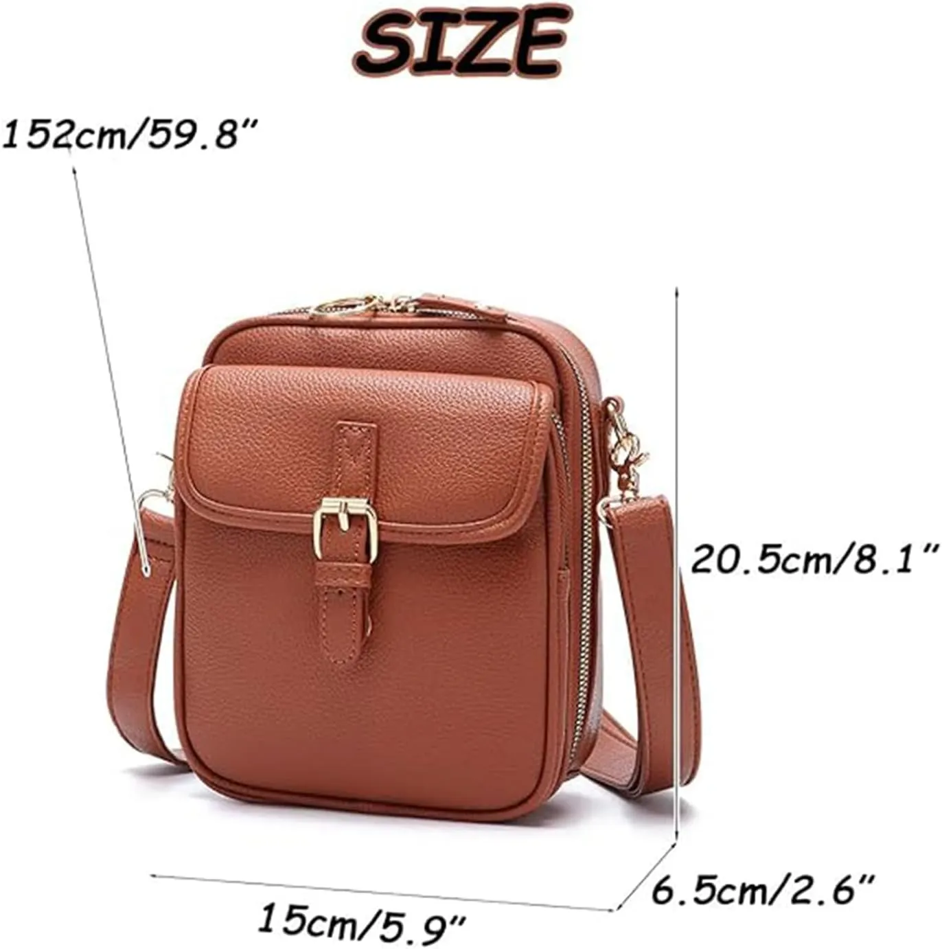 Urvashi Crossbody Leather Bag, Collaboraten Crossbody Leather Bag, Vintage Anti Theft Shoulder Bag with 10 Card Slot