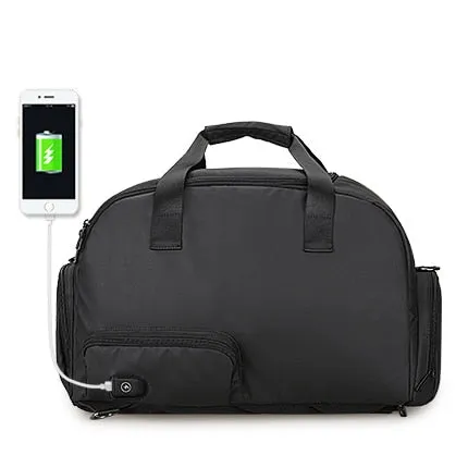 USB Travel Bag Large Capacity Waterproof Luggage Bag