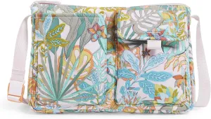 Vera Bradley Women's Cotton Utility Small Crossbody Purse