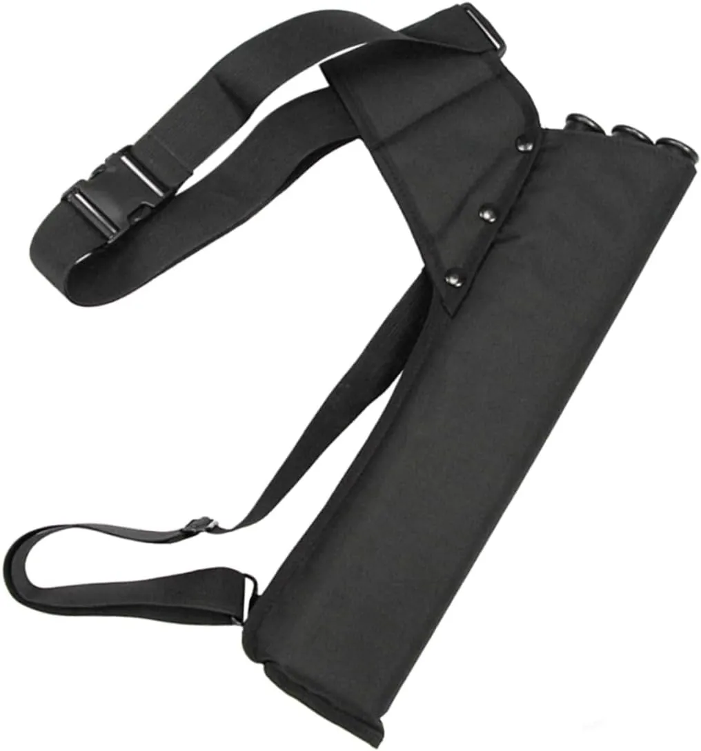 VOSAREA Professional Archery Quiver 3 Tubes Arrow Bag Oxford Cloth Material Easy to Carry