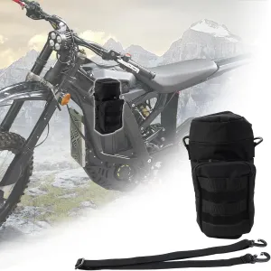 Water Bottle Holder Bag for Sur-Ron Light Bee, Waterproof Cup Holder Drink Holder, Oxford Fabric Side Storage Bag, Accessories for Sur-Ron Light Bee X/S and Segway X160 X260/Talaria