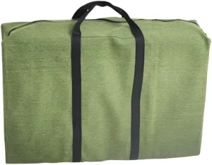 Waterproof Durable Oxford Extra Large Quilt Blanket Comforter Organizer Pillow Case Closet Wardrobe Garment Storage Case Duffel Bag Household Foldable Zipper Travel Luggage Laundry Holder 2 Handles
