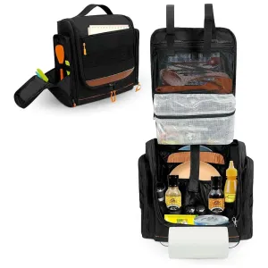 Waterproof Hanging Camping Storage Bag Rv & Outdoor 16.5 X 15 X 6.3In