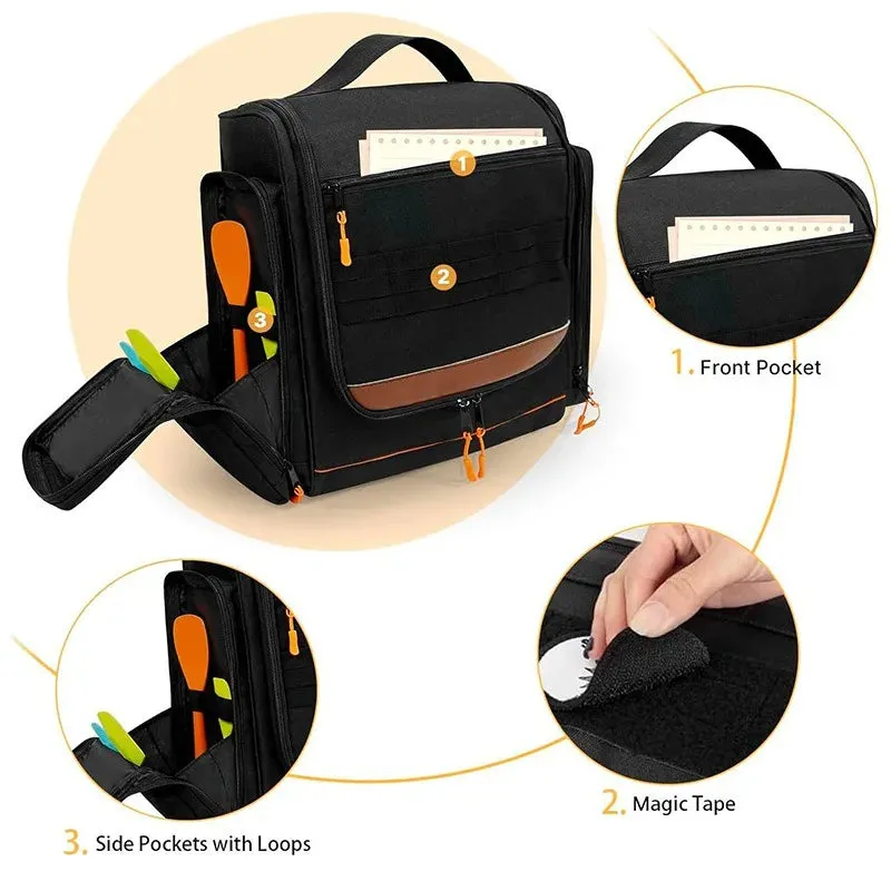 Waterproof Hanging Camping Storage Bag Rv & Outdoor 16.5 X 15 X 6.3In